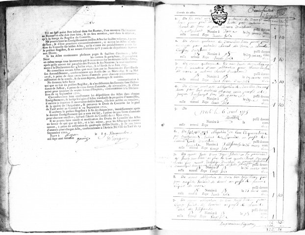 6 avril 1775-3 janvier 1777.