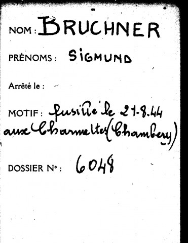 BRUCHNER Sigmund