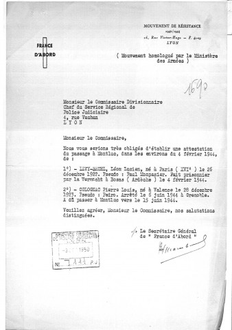 LEVY-BRUHL Léon Lucien