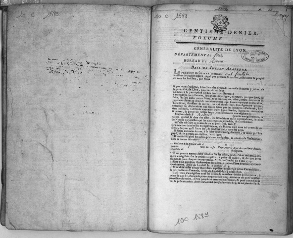 19 août 1782-3 mai 1787