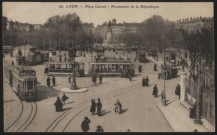 Lyon. Place Carnot. Monument de la République.