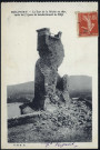 La Tour de Miotte en 1871, après les 73 jours de bombardement du siège.
