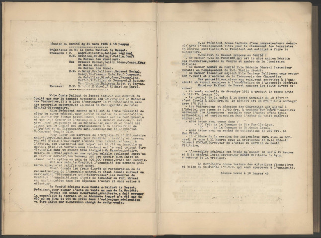 Conseils d'administration.