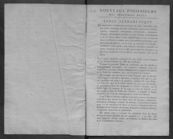 1er janvier 1809-20 décembre 1810 (volume 1). Renvoie au 3Q40/291.