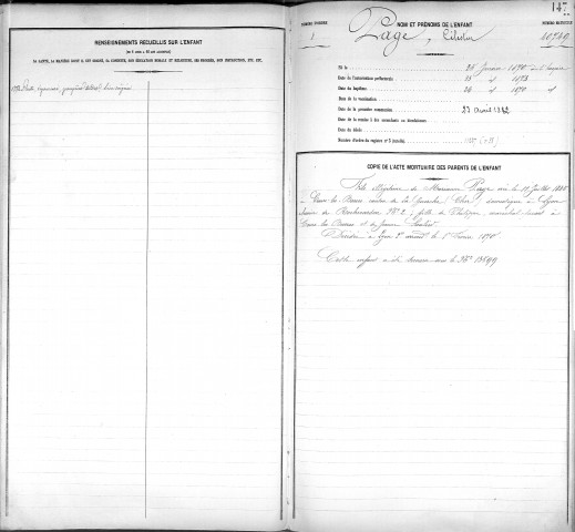 JAUSSAUD, Madeleine, Mélanie.