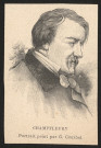 Jules François Félix Husson, dit Fleury, dit Champfleury (1821-1889), écrivain, journaliste et critique d'art.