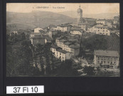 Vue générale du centre du village.