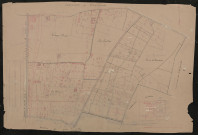 Section B 1ère feuille (ancienne 1ère feuille). Plan révisé pour 1933.