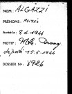 ALGAZZI Moïses / Maurice