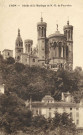 Lyon. Abside de la Basilique de Notre-Dame de Fourvière.