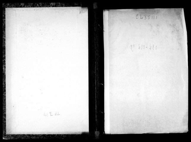 Dossiers n° 401-431.