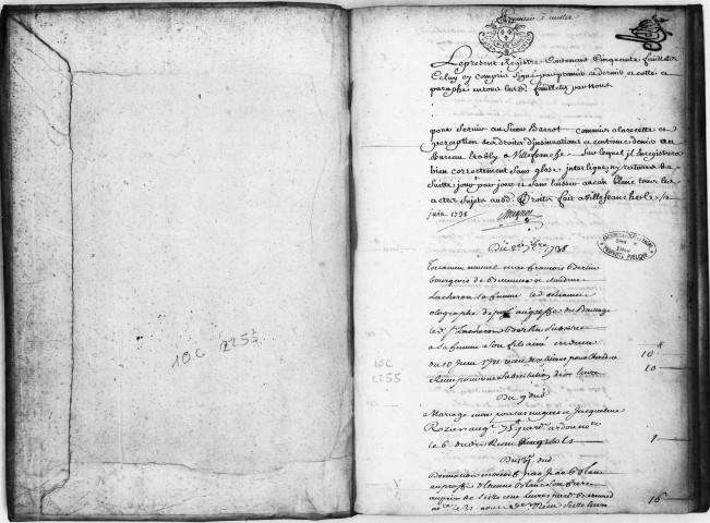 2 septembre 1738-2 avril 1745.