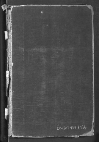 Registre de délibérations du bureau de bienfaisance.