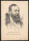 Paul-Armand Silvestre (1837-1901), écrivain, romancier, poète, conteur, librettiste et critique d'art.