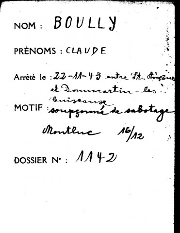 BOULLY Claude