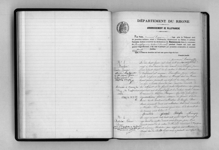 Naissance - Section d'Huissel