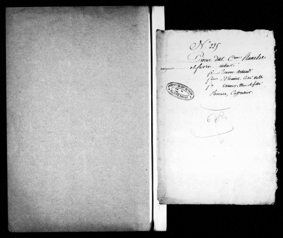 Dossiers n° 225-237.