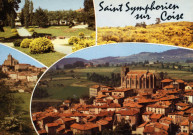 Saint-Symphorien-sur-Coise. Vues multiples en mosaïque.
