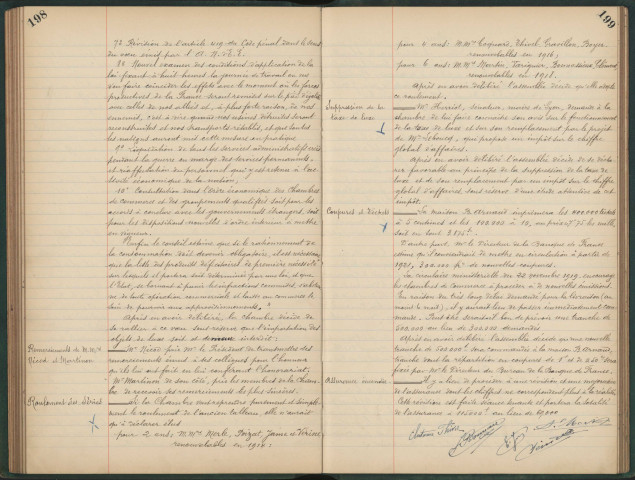 23 janvier 1915-6 novembre 1923.