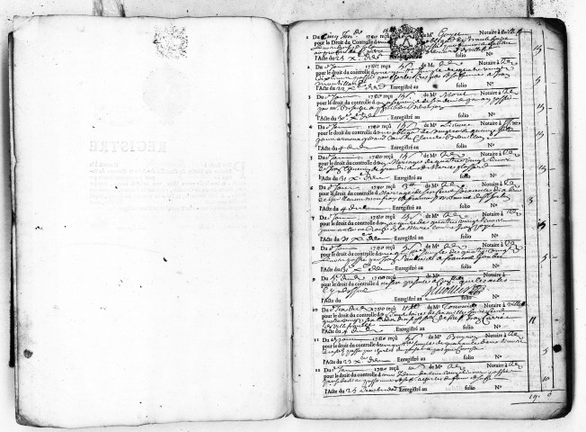 5 janvier 1720-29 juin 1720.