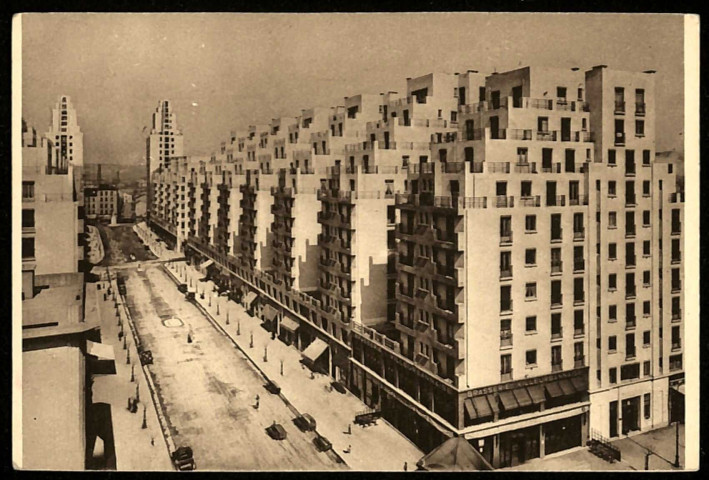 Villeurbanne. Gratte-ciel.