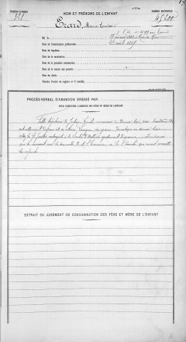 ERARD, Marie, Louise.