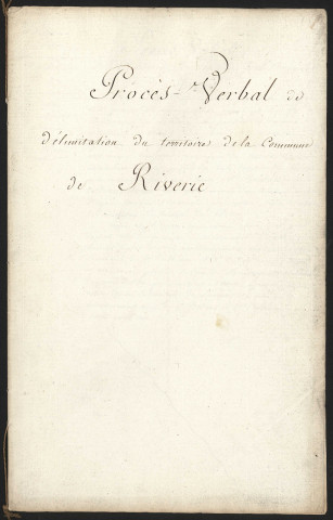 Riverie, 1er avril 1812.