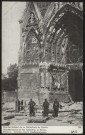 Bombardement de la cathédrale de Reims.