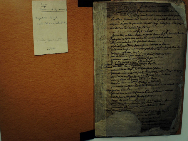 1er avril 1791-29 octobre 1793