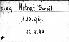 METRAT Benoit