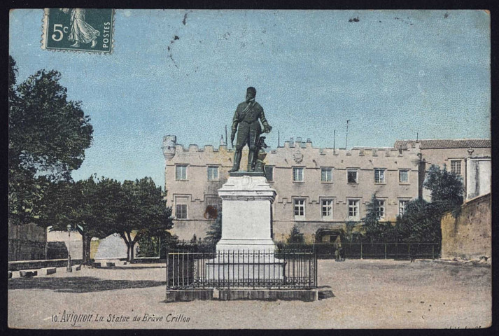 Statue du brave Crillon.