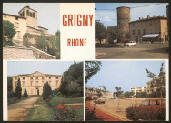 Grigny. Vues multiples en mosaïque.