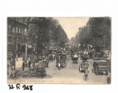 Le boulevard Saint-Denis.