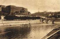 Lyon. Vue sur la Saône, prise de Serin.