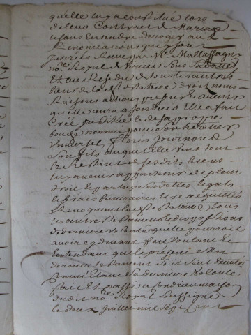 Juillet-décembre 1744