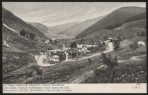 Steinbach. Le village alsacien entouré de collines.