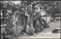Grotte de la chapelle de Notre-Dame de Romay.
