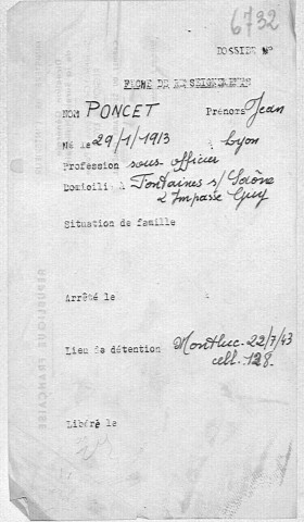 PONCET Jean