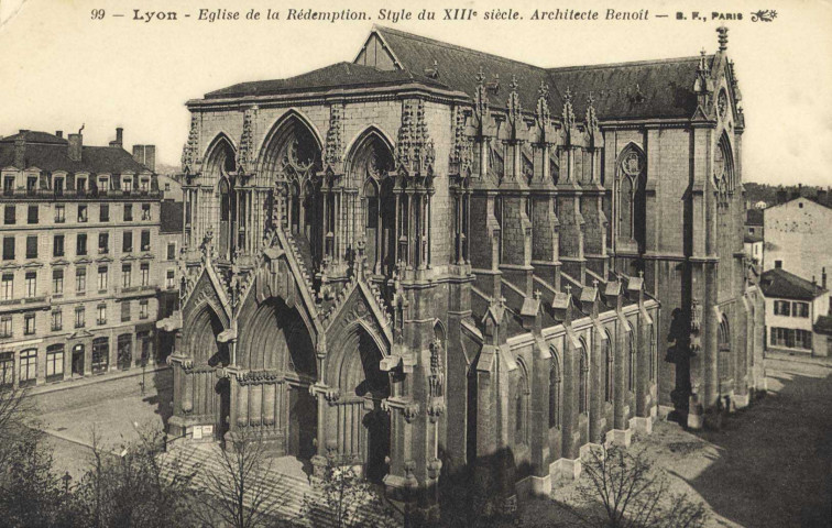 Lyon. Eglise de la Rédemption.