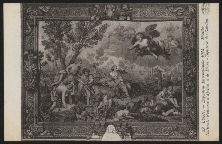 Naissance d'Apollon et de Diane.