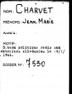 CHARVET Jean Marie