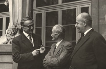 De gauche à droite : Benoît CARTERON, Henri JANDARD, Louis PRADEL.