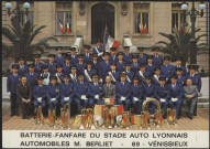 Vénissieux. Batterie-fanfare du Stade Auto Lyonnais - Automobiles M. Berliet.