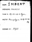 IMBERT Maurice