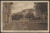 Chazay-d'Azergues. La mairie et les écoles.