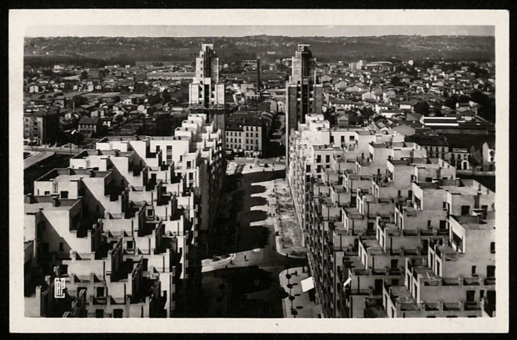 Lyon-Villeurbanne. Les nouvelles cités.
