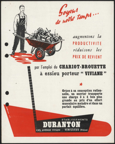 Fonderies Duranton - Vénissieux.