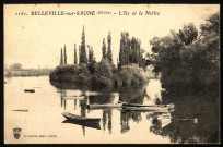 Belleville-sur-Saône. L'île et le Mottio.