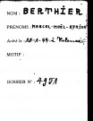 BERTHIER Marcel Noël Adrien