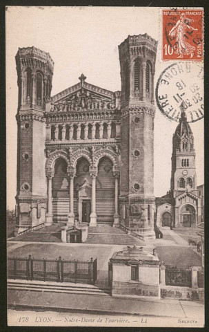Lyon. Notre-Dame de Fourvière.